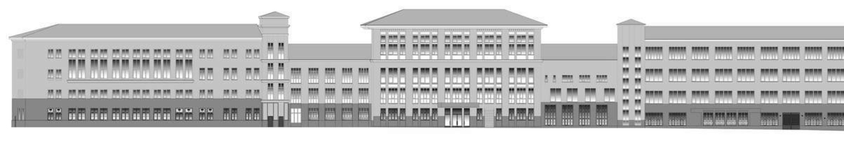 Проект колористического решения фасадов здания в Москве по № 114-ПП.